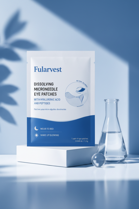 Dissolving Microneedle Eye Patches