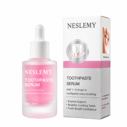 NESLEMY  Toothpaste Serum, Add 1‑2 Drops To Toothpaste For Brighter Enamel‑Friendly Smile😄