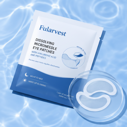 Dissolving Microneedle Eye Patches