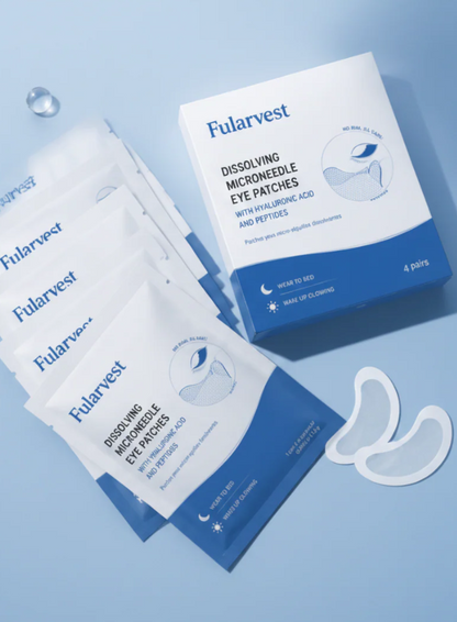 Dissolving Microneedle Eye Patches